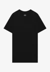 Rick Owens Jumbo Crew Neck Oversized Short Sleeve T-shirt In Black