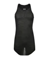 Rick Owens Basic Rib Tank Top Clothing In Black