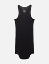 Rick Owens Basic Rib Tank In Black