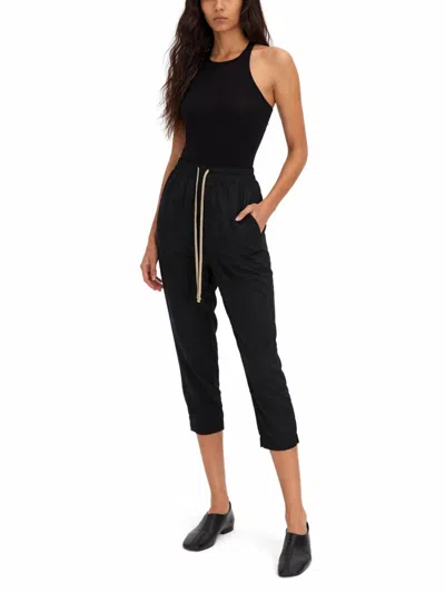 Rick Owens Basic Rib Tank In Black