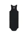 Rick Owens Tank Top In Black