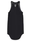 Rick Owens Basic Rib Tank In Black