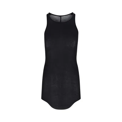Pre-owned Rick Owens Basic Rib Tank 'black' | Women's Size 42