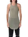 Rick Owens Basic Rib Tank In Celadon