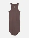 Rick Owens Basic Rib Tank In Purple/紫色/퍼플/パープル