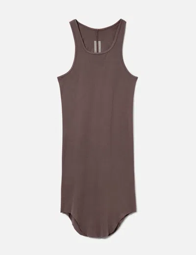 Rick Owens Basic Rib Tank In Purple/紫色/퍼플/パープル