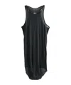 Rick Owens Basic Rib Tank Top In Black