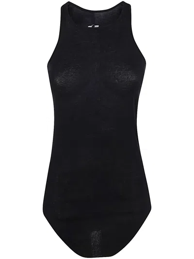 RICK OWENS BASIC RIB TANK TOP,RO02D3101.MR