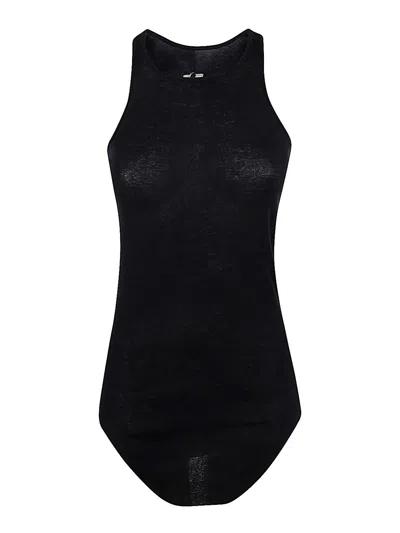 RICK OWENS TOP - NEGRO