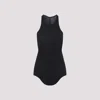 Rick Owens Basic Rib Tank Top For Women In Black