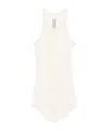 Rick Owens Basic Rib Tank In White