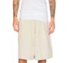 Rick Owens Basic Short Sleeve Tee In Milk In White