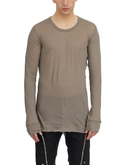 Rick Owens Basic T-shirt Ls T Dust