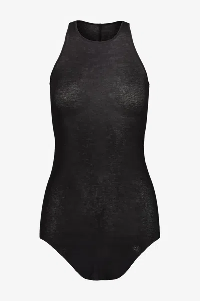 Rick Owens Basic Tank In Black