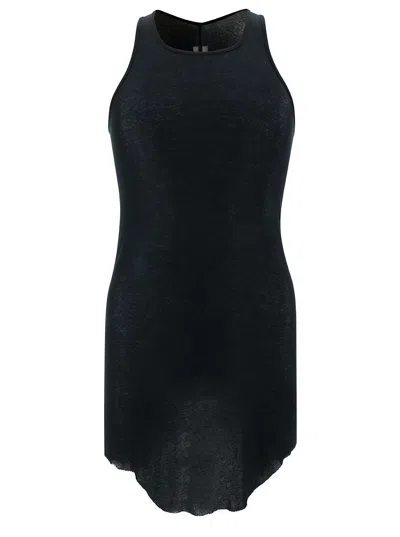 Rick Owens Basic Tank Top In Black