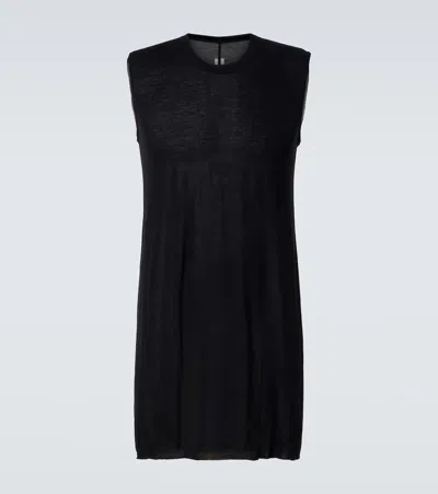 Rick Owens Basic Tank Top In Black