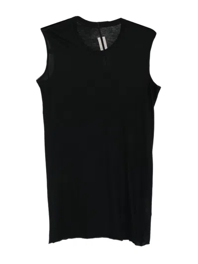 Rick Owens Basiic Sl T Tank Top In Black