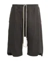 Rick Owens Basket Swingers Shorts In Black