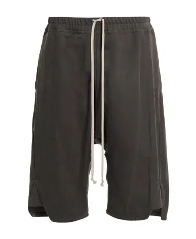 Rick Owens Basket Swingers Shorts In Black