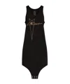 Rick Owens Basketball Sleeveless Dress In Black