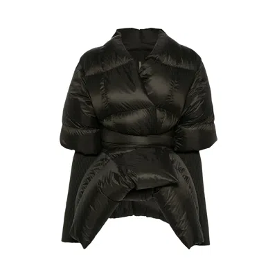 Pre-owned Rick Owens Batwing Duvet Jacket 'forest' | Green | Women's Size 42