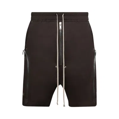 Pre-owned Rick Owens Bauhaus Bela Shorts 'dark Dust' | Grey | Men's Size 50 In Gray