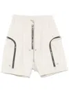 Rick Owens Bauhaus Bela Shorts In Dinge