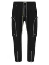 Rick Owens Black Concordians Bauhaus Cargo Pants In Black