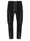 Rick Owens Bauhaus Cargo Pants Black In Black