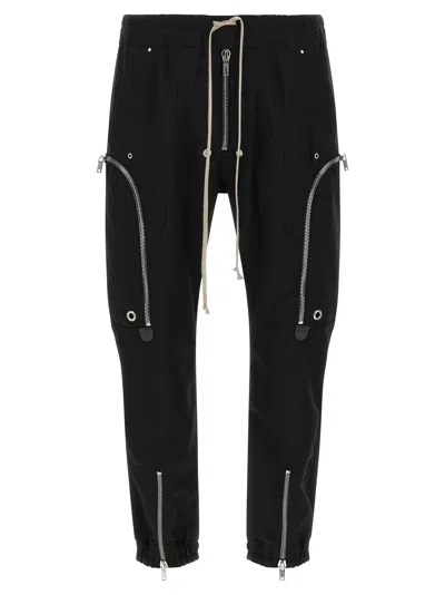 RICK OWENS BAUHAUS CARGO PANTS BLACK