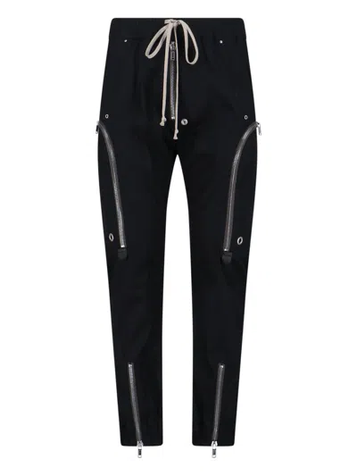 Rick Owens Black Temple Bauhaus Cargo Pants