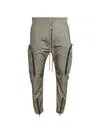 Rick Owens Bauhaus Cargo Pants Celadon In Grey