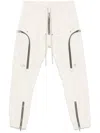 Rick Owens Bauhaus Poplin Cargo Pants In Neutrals