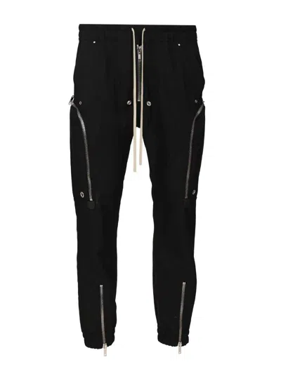 Rick Owens Bauhaus Cargo Trousers Black