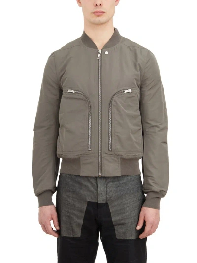 Rick Owens Bauhaus Flight Zip In Dust