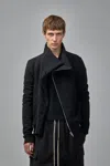 Rick Owens Black Concordians Bauhaus Jogger Track Jacket In Black