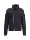 Rick Owens Bauhaus Plush Jacket In Black