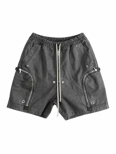 Rick Owens Bauhaus Shorts In Black