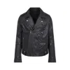Rick Owens Bauhaus Stooges Leather Jacket In Black