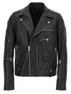 Rick Owens Cropped Jumbo Bauhaus Stooges Jacket In Black