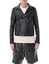 Rick Owens Bauhaus Stooges Leather Jacket In Black
