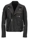 Rick Owens Bauhaus Stooges Leather Jacket In Black