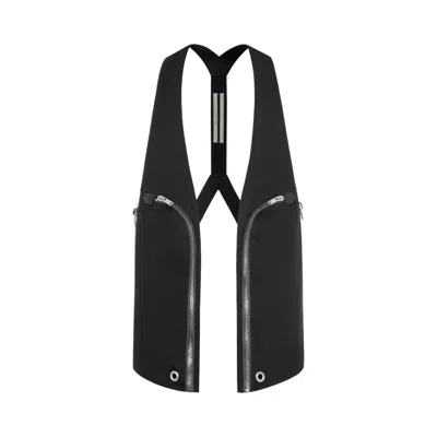 Pre-owned Rick Owens Bauhaus Vest 'black' | Men's Size 52