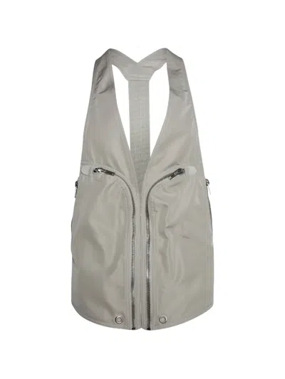Rick Owens Bauhaus Vest In Gold