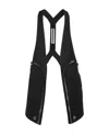 Rick Owens Bauhaus Lido Sleeveless Vest With Back Strap In Black