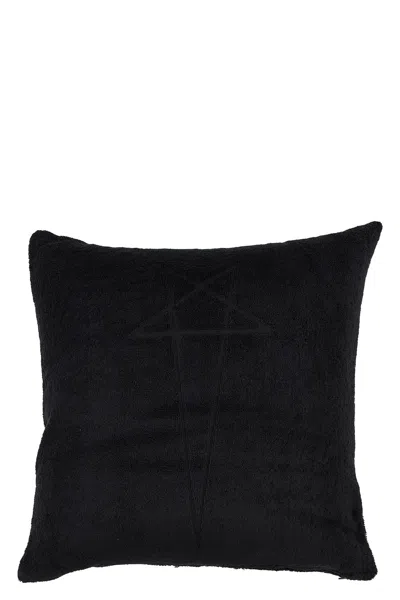 Rick Owens 'beach' Cushion In Black