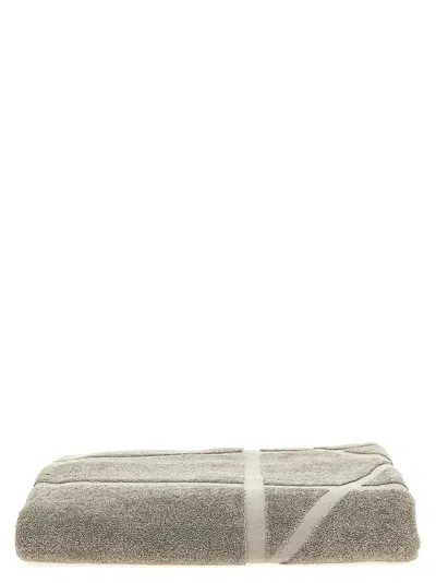 Rick Owens Beach Towel Pentagram In Green