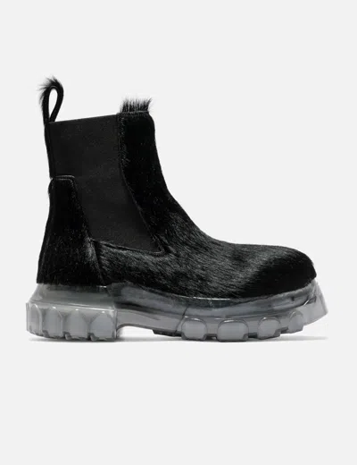 Rick Owens Beatle Bozo Tractor Boots In Black