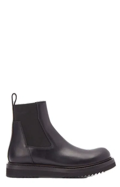 Rick Owens Beatle Creeper Boots In Black