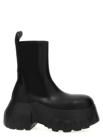 RICK OWENS RICK OWENS 'BEATLE MEGA TRACTOR' ANKLE BOOTS